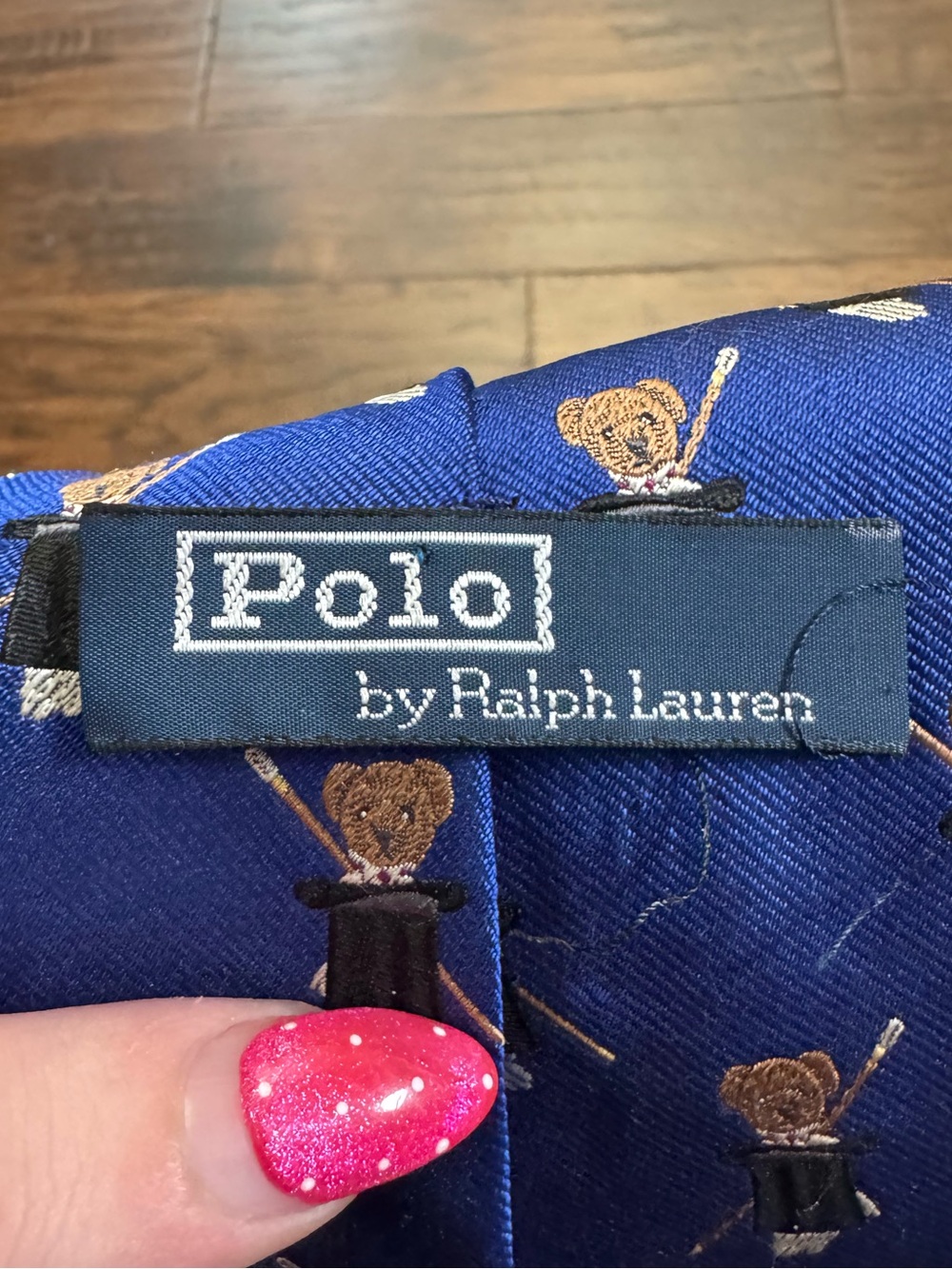 Polo Ralph Lauren Polo bear in hat magician tie - Picture 2 of 3